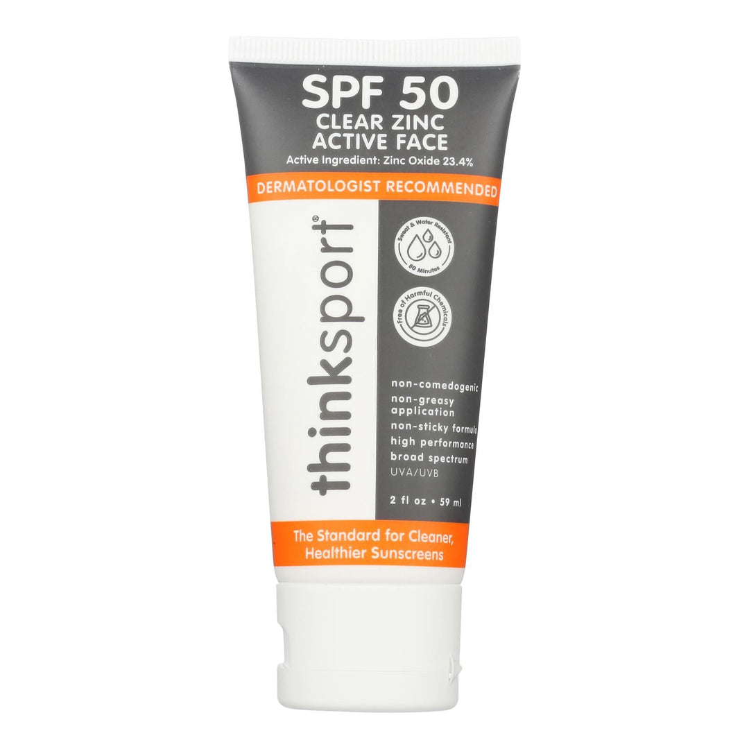 Thinksport - Snscrn Act Fce Clr Z Sp50 - 1 Each - 2 Fz - Maras Green